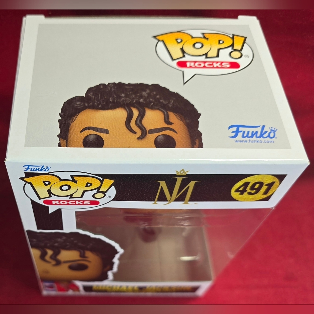 Michael Jackson Funko #491 (Nib) With Pop Protector - Picture 4 of 7